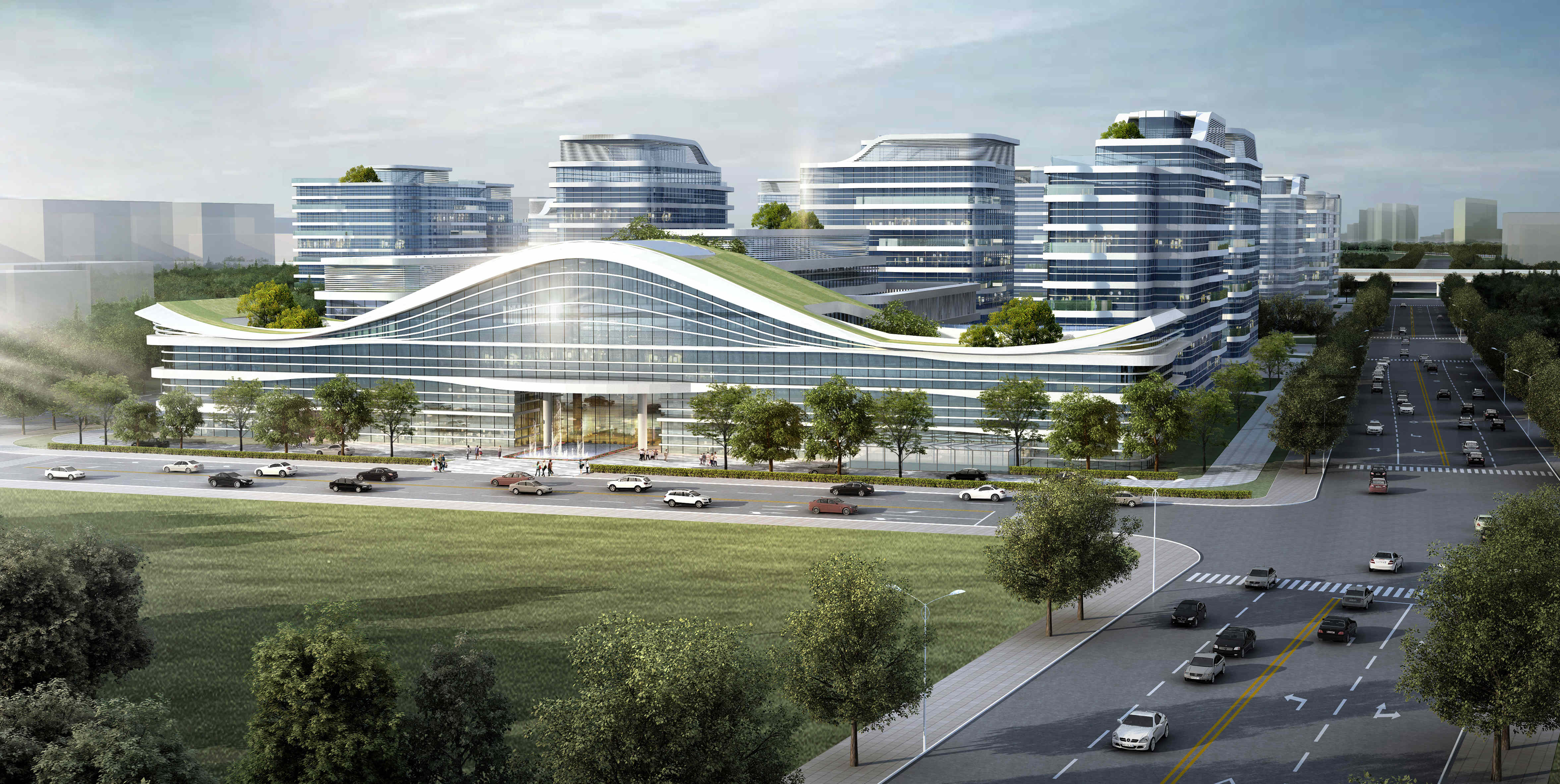 胶州板块航空科技工业园项目效果图2_副本