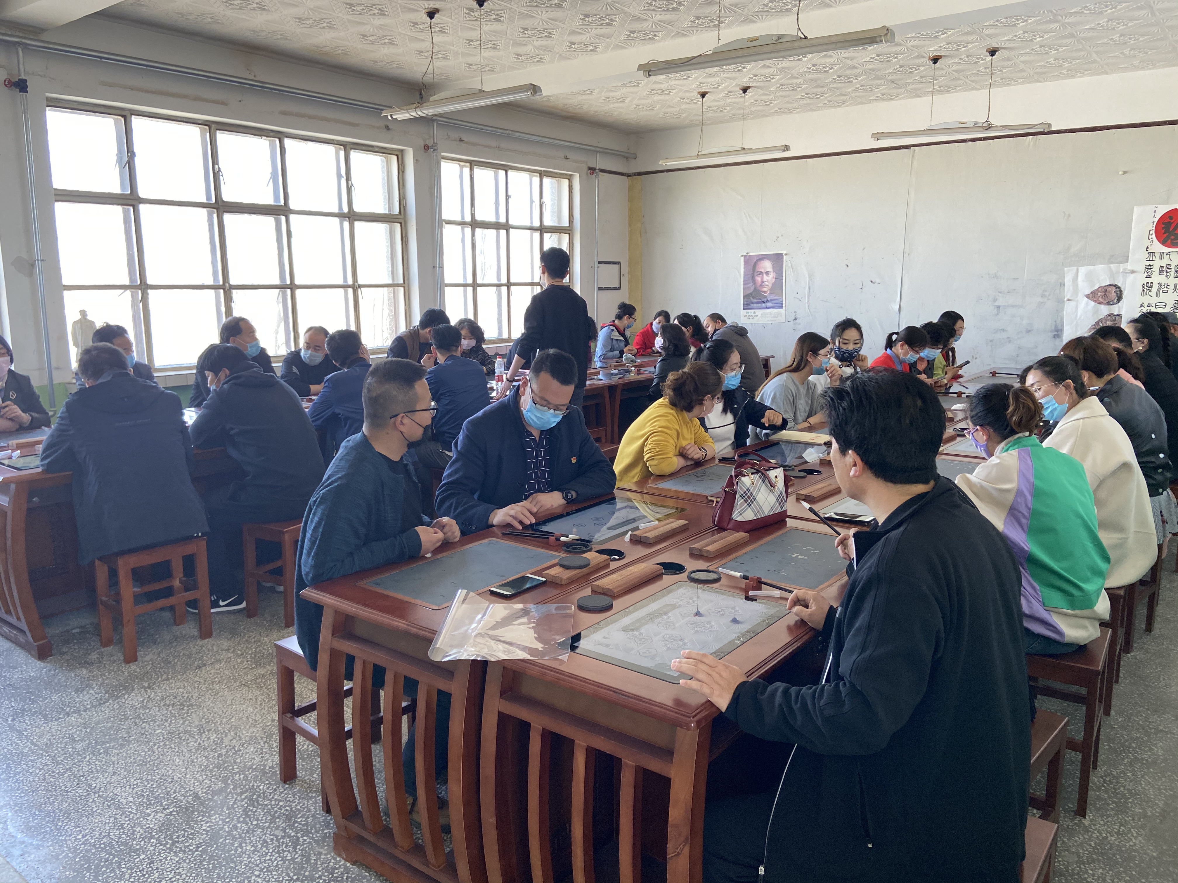 山东启华教育科技有限公司翰和智慧书法课堂项目运动图2